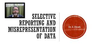 Selective Reporting and Misrepresentation of Data [upl. by Haag85]