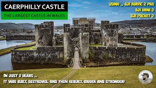 Caerphilly Castle  The Largest in Wales 2nd in Britain [upl. by Duwe]