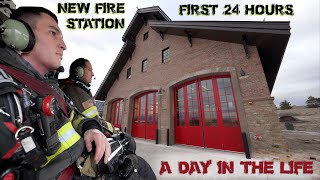 First 24 Hours in a New Fire Station  A Day in the Life [upl. by Hpejsoj]