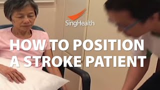 How To Position A Stroke Patient [upl. by Zane525]