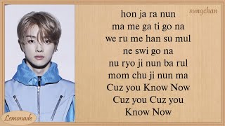 NCT U  Know Now Easy Lyrics [upl. by Muhcon]