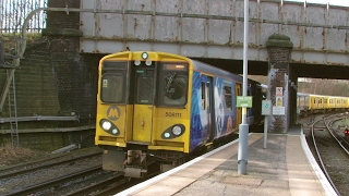 Half an Hour at 216  Birkenhead North Station 1022017  Class 507 508 terminus [upl. by Irahcaz]